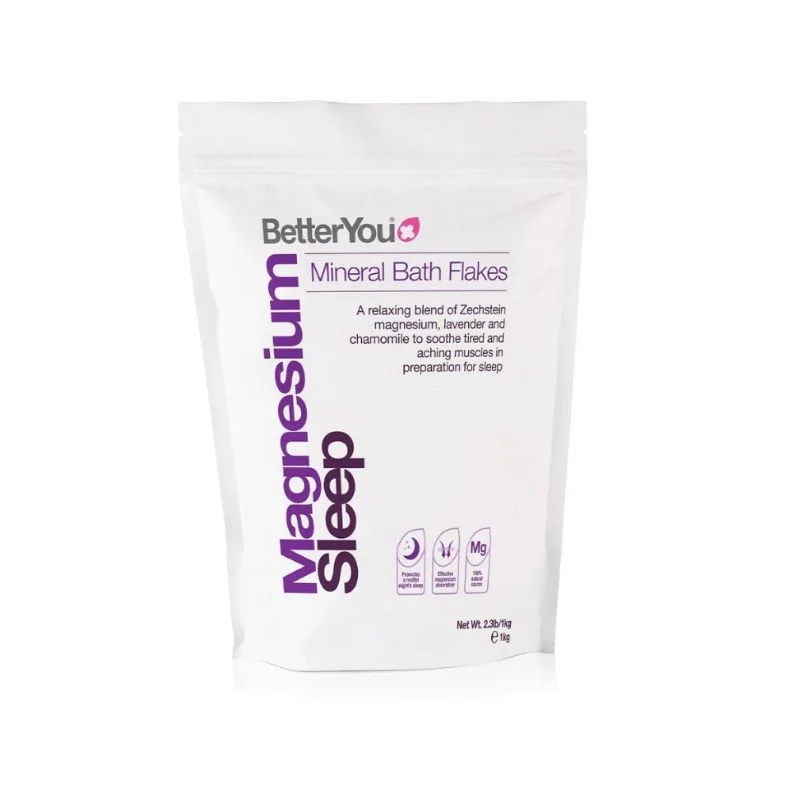 Fulgi baie cu magneziu Somn odihnitor, 1kg, BetterYou