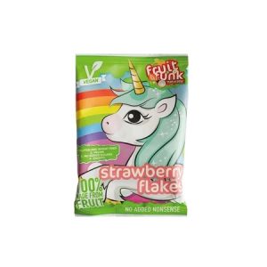 Fulgi din fructe cu capsuni Unicorn, 16g, Fruit Funk