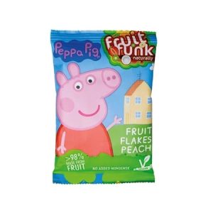 Fulgi din fructe cu piersici Peppa Pig, 16g, Fruit Funk