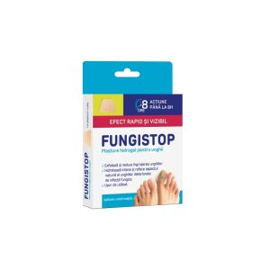 Fungistop plasture hidrogel pentru unghii, 14 plasturi, Fiterman