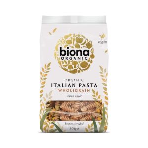Fusilli din grau integral eco, 500g, Biona