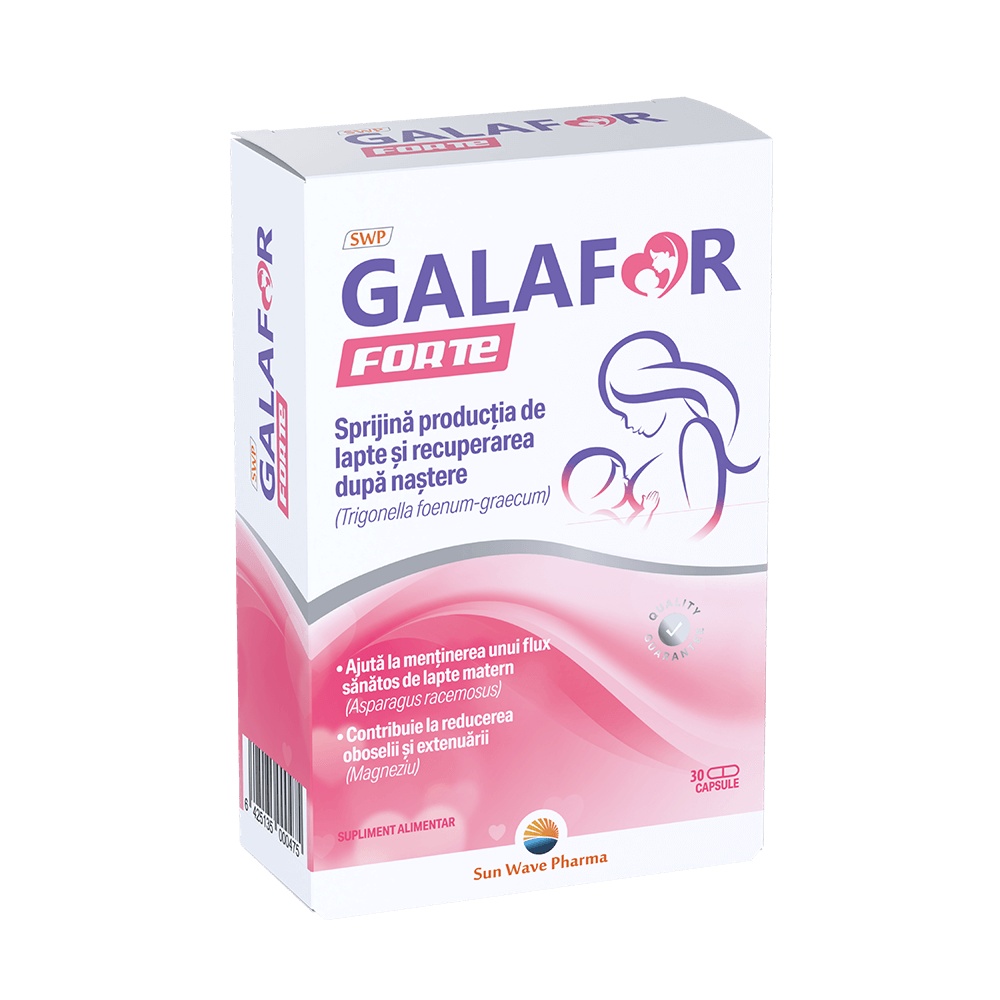 Galafor Forte, 30 capsule, Sun Wave Pharma