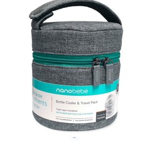 Geanta izolanta travel pentru biberoane, Nanobebe