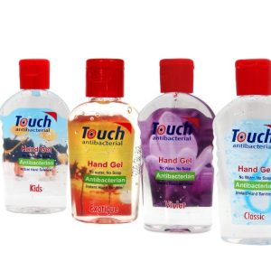 Gel antibacterian pentru maini Violet, 59 ml, Touch