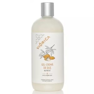 Gel-crema dus nutritiv cu ulei de migdale dulci, 500ml, Viorica