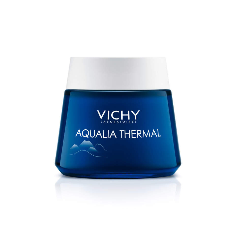 Gel-crema hidratant de noapte, anti-oboseala Aqualia Thermal SPA, 75 ml, Vichy