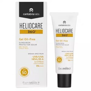 Gel cu textura uscata pentru protectie solara cu SPF50 Heliocare 360, 50ml, Cantabria Labs