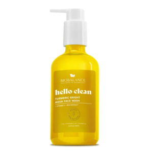 gel de curatare cu vitamina c extract de orez turmeric bright hello clean 250ml bio balance.png