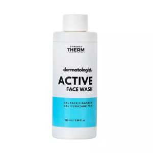 Gel de curatare pentru ten sensibil Active Face Wash Dermatologist, 100ml, Synergy Therm