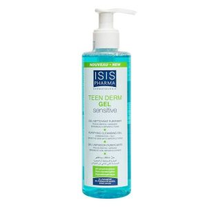 Gel de curatare Teen Derm Sensitive, 250ml, Isis Pharma