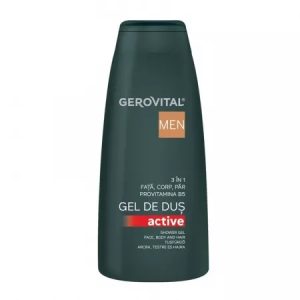 Gel de dus Active 3 in 1 Men, 450, 400ml, Gerovital