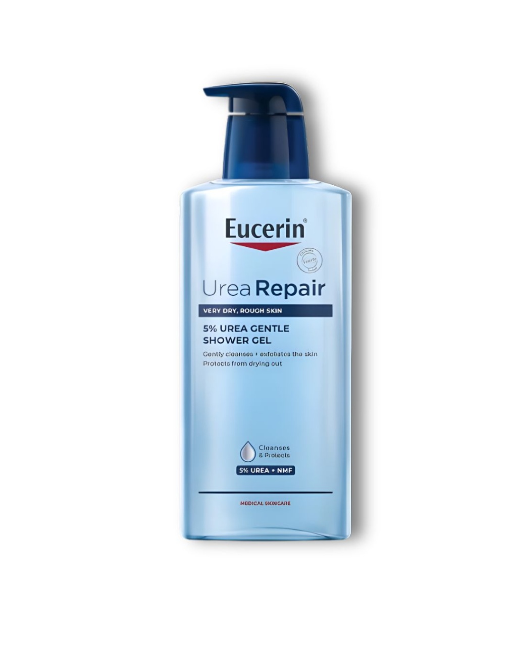 Gel de dus reparator cu 5% uree Urea Repair, 400ml, Eucerin