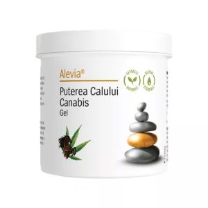 Gel puterea calului si canabis, 250g, Alevia