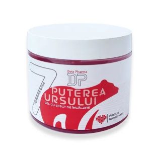 Gel puterea ursului cu efect de incalzire, 250ml, Dotz Pharma