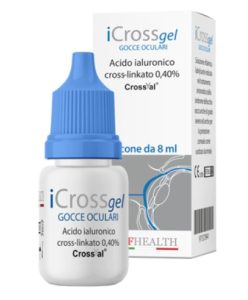 Solutie oftalmica lubrifianta iCrossgel, 8 ml, Offhealth S.P.A.