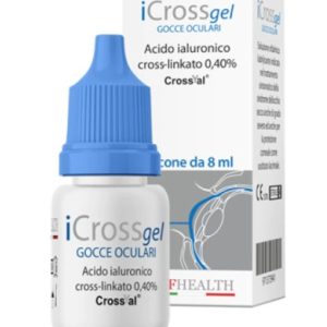 Solutie oftalmica lubrifianta iCrossgel, 8 ml, Offhealth S.P.A.