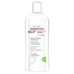 Gel spumant purifiant H3 Derma+, 200ml, 385, Gerovital