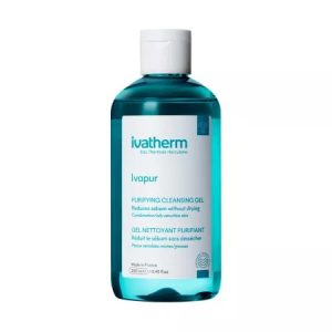 Gel spumant purifiant pentru ten mixt-gras Ivapur, 250ml, Ivatherm