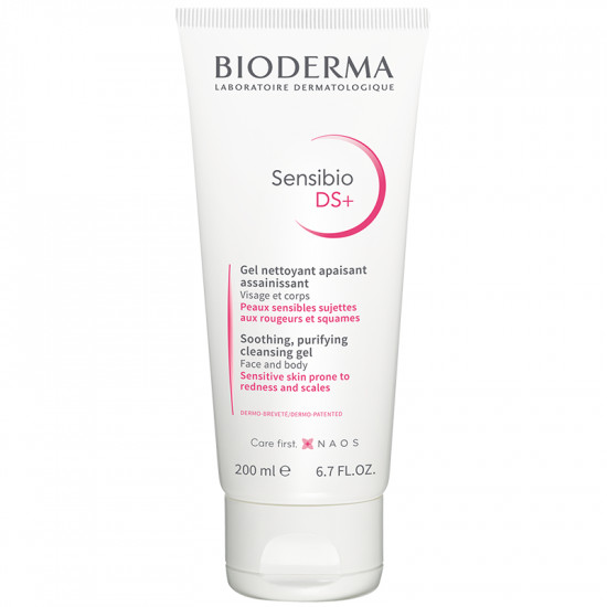 Gel spumant purifiant Sensibio DS+, 200 ml, Bioderma