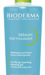 Gel spumant Sebium, 500ml, Bioderma