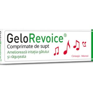 GeloRevoice cirese-mentol, 20 comprimate de supt, Pohl Boskamp