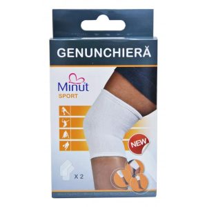 Genunchiera elastica, 9266, L, 2 bucati, Minut
