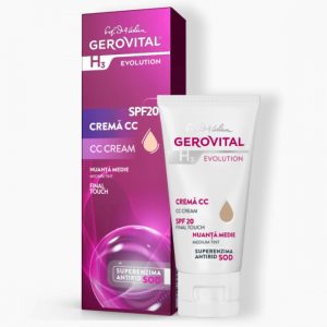 GEROVITAL H3Evolution Crema CC mediu SPF20, 30ml, 207