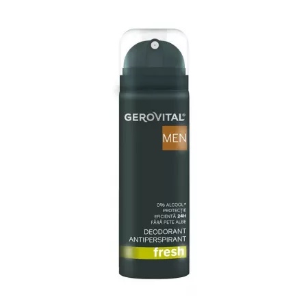Gerovital Men Fresh Antiperspirant, 150 ml