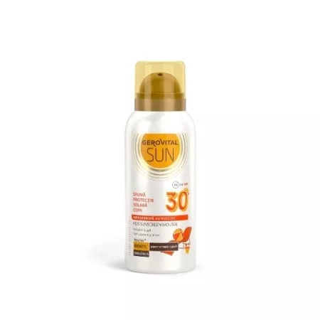 Gerovital Sun Spuma Protectie Solara Copii SPF30, 100 ml