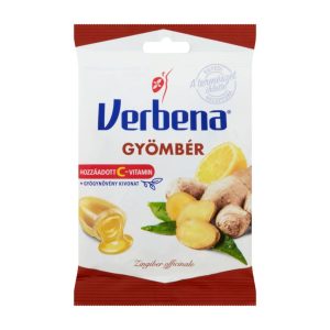 Ghimbir, dropsuri, 60g, Verbena