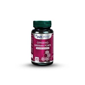 Ginseng Siberian forte, 30 capsule, DVR Pharm