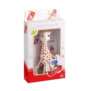 Girafa Sophie in cutie cadou Fresh Touch 0L+, Vulli