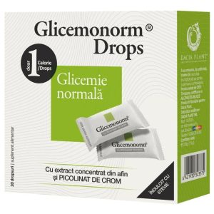 Glicemonorm drops, 100g, Dacia Plant