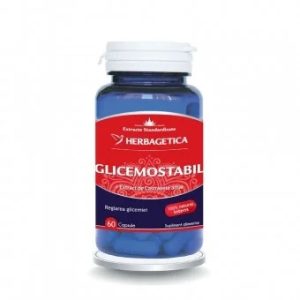 Glicemostabil, 60 capsule, Herbagetica
