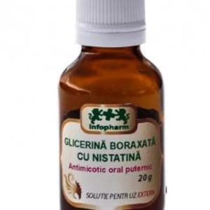 Glicerina boraxata cu nistatina, 20g, Infopharm