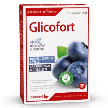Glicofort, 60 comprimate, Dietmed