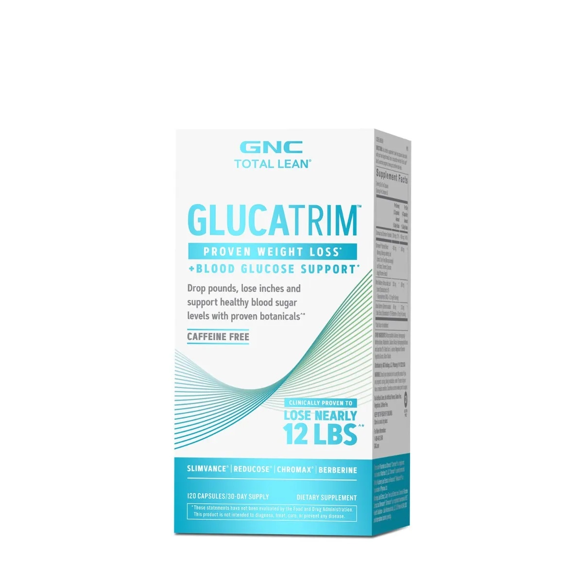 GlucaTrim Total Lean, 120 capsule, GNC