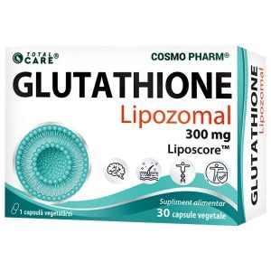 Glutathione lipozomal 300mg, 30 capsule vegetale, Cosmopharm