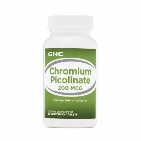 GNC Crom Picolinat 200 mcg – 90 Tablete
