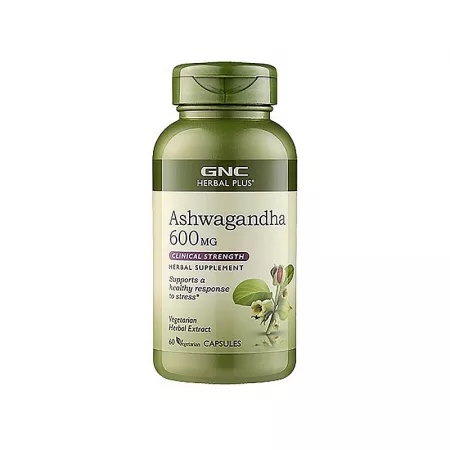 GNC Herbal Plus Ashwagandha 600 mg – 60 capsule
