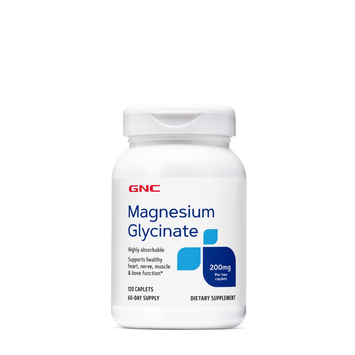 GNC Magnesium Glycinate 200 mg – 120 Capsule