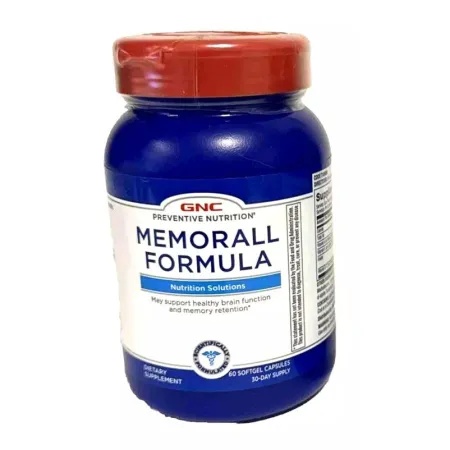 GNC Memorall – Supliment pentru Memorie si Functie Cognitiva – 60 Capsule Moi