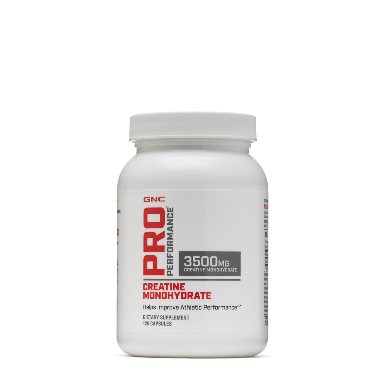 GNC Pro Performance Creatine Monohydrate 3500 mg – Creatină monohidrat, 120 capsule