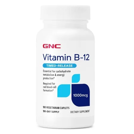GNC Vitamina B-12 1000 mcg – 90 Tablete