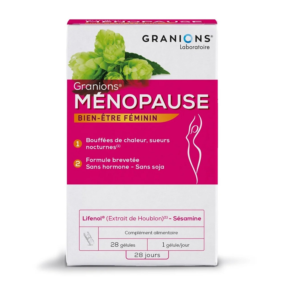 Granions LGN Menopause, 28 capsule – Complex pentru premenopauza si menopauza