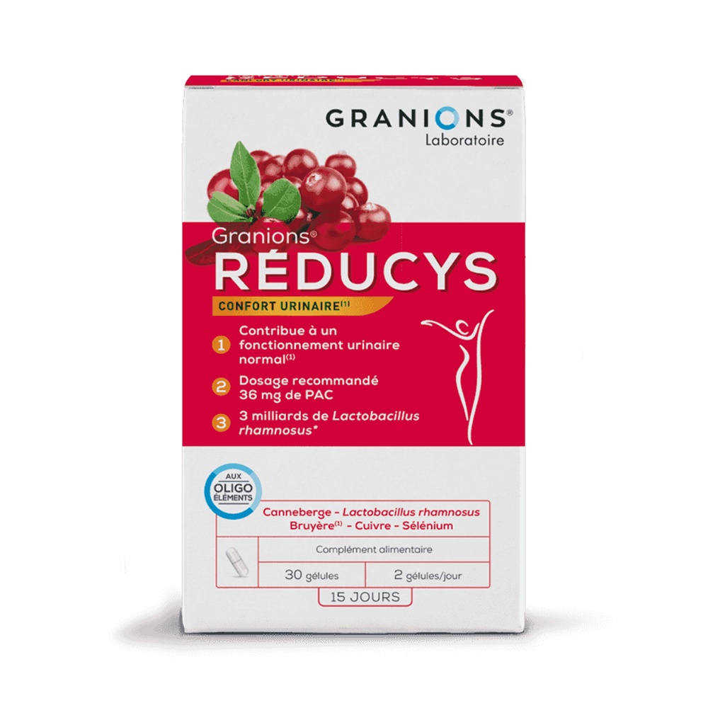 Granions LGN Reducys, 30 capsule – Confort urinar cu merisoare si probiotice