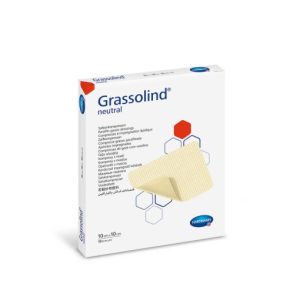 Grassolind Neutral pansament cu unguent 10 x 10cm x 10buc (Hartmann)