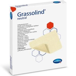 Grassolind Neutral pansament cu unguent 7,5cm x 10cm, 10 bucati Hartmann