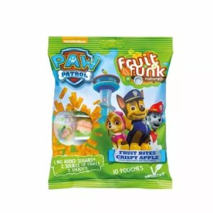 Gustare din fructe cu mar crocant Paw Patrol, 100g, Fruit Funk