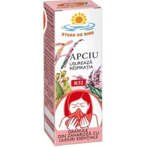 Hapciu usureaza respiratia, granule R32, 4gr, Fares